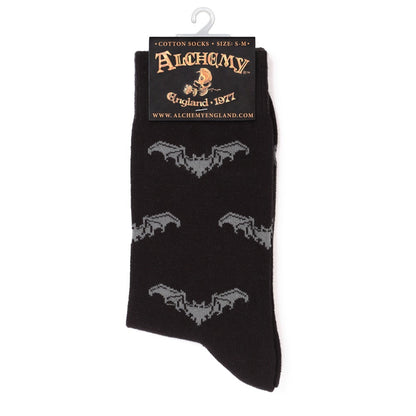 Gótico Bat Socks del Inframundo