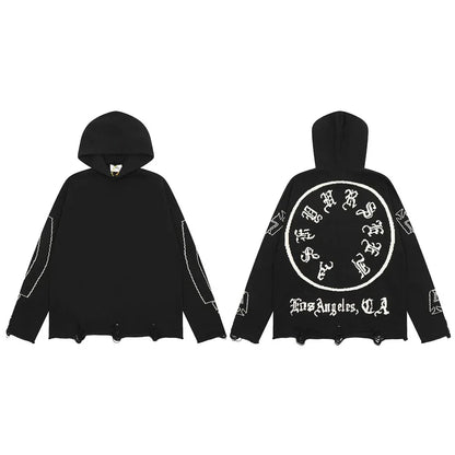 Sudadera Gótica Masculina Fenrir