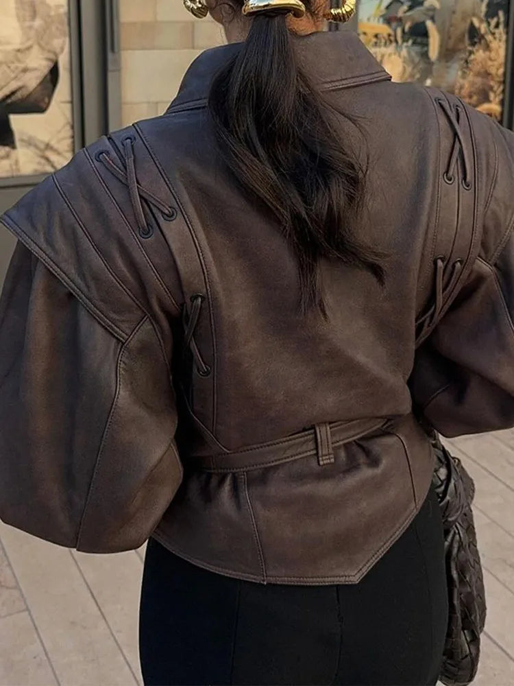 Chaqueta Gótica 's Belted