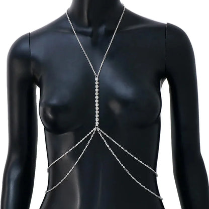 Collar Chest Cadena