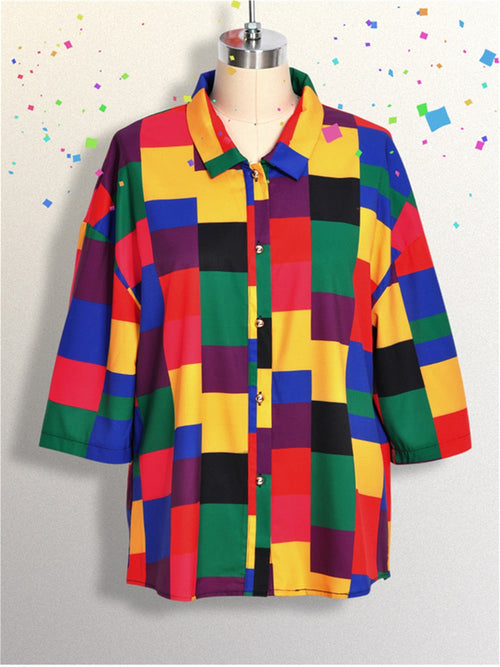 Blusa Gótica Giulia Colorful