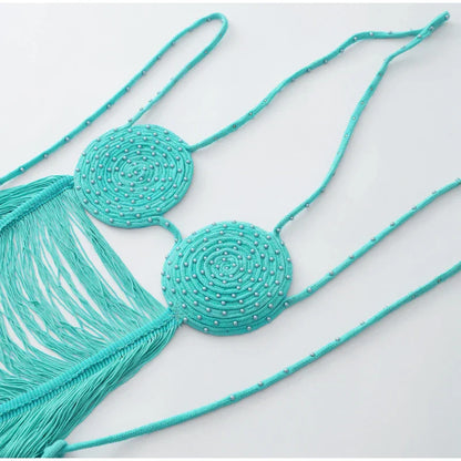 Vestido Gótico Halter Long