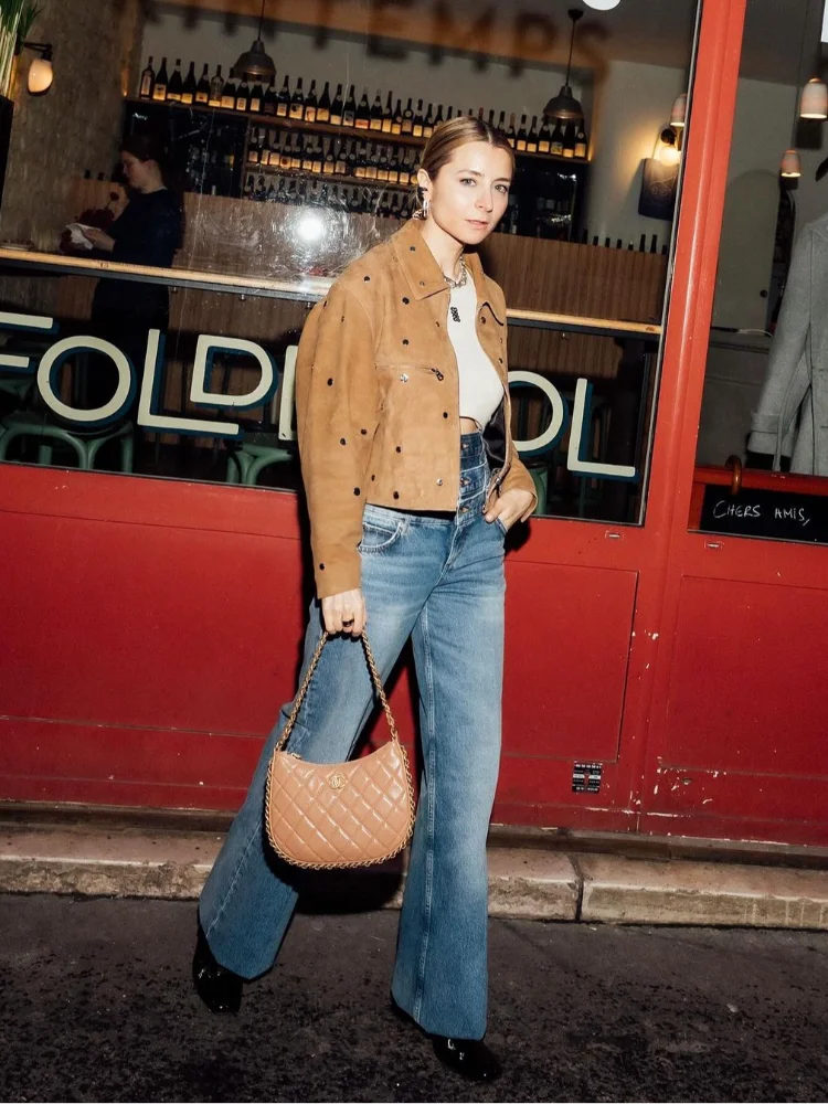 Chaqueta Gótica Studded Suede