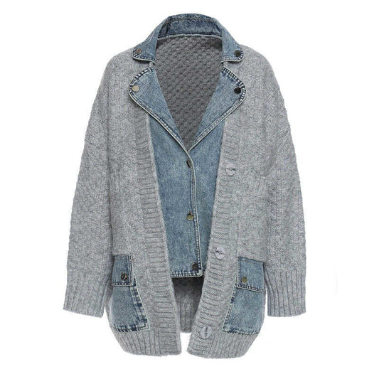 Chaqueta Gótica Knitting Denim