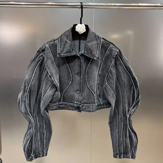 Chaqueta Gótica Three-dimensional Line