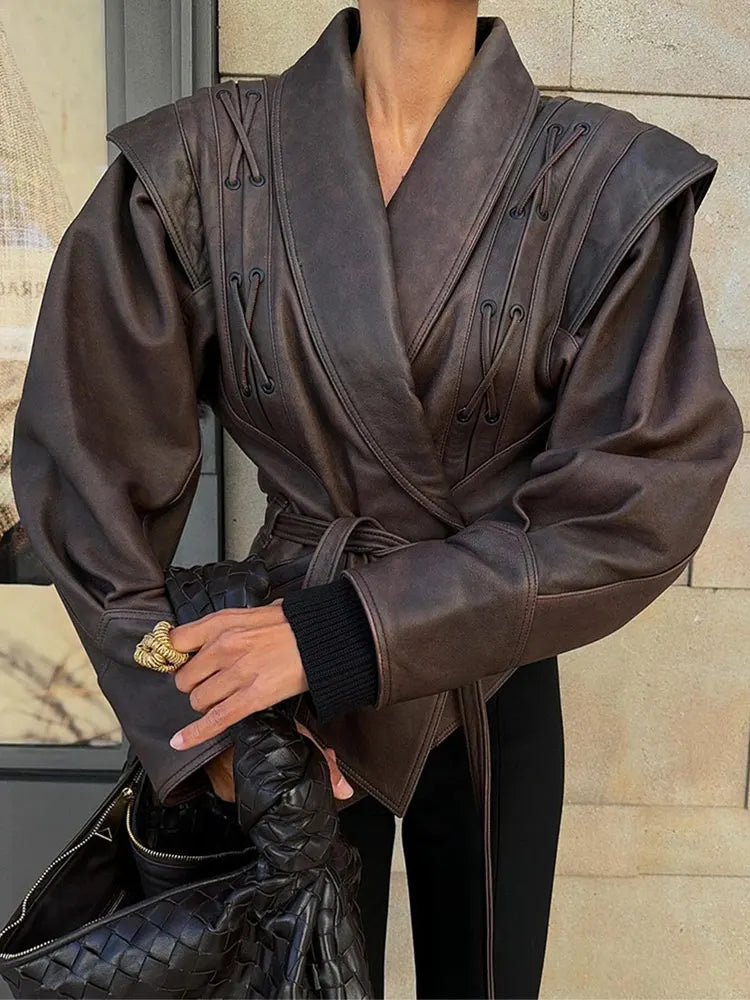 Chaqueta Gótica 's Belted