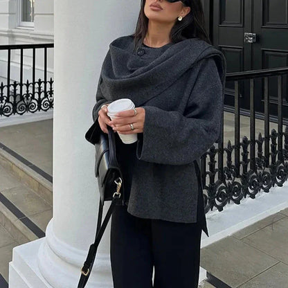 Chaqueta Gótica Scarf Collar