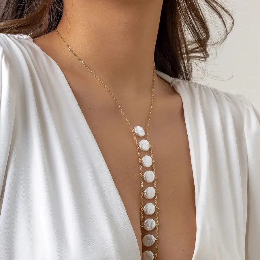 Collar Bohemia Pearl Chest