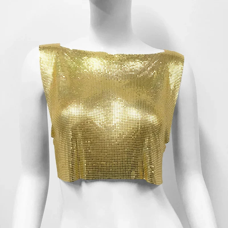 Top Gótico Bling Tank