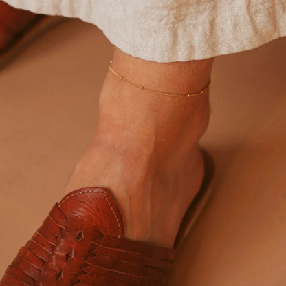 Cadena Stainless Steel Anklet