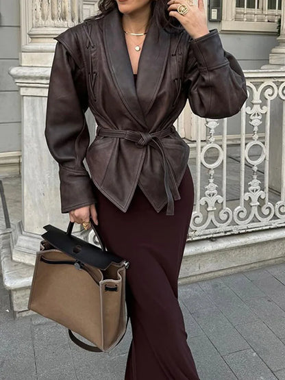 Chaqueta Gótica 's Belted