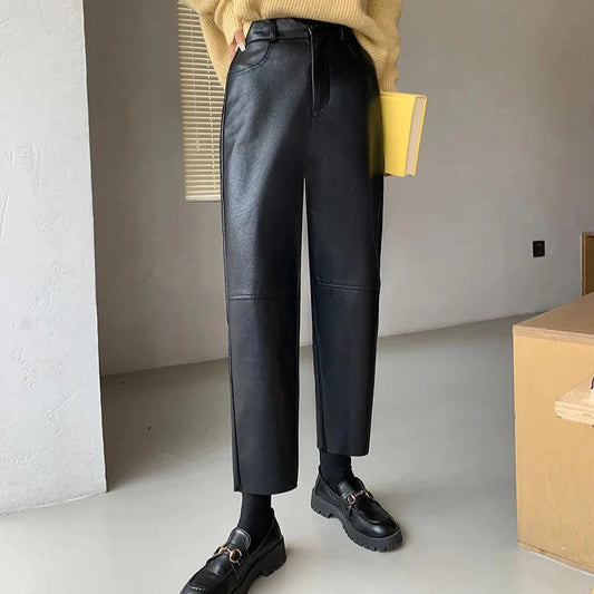 Pantalones Góticos Elegant Cuero