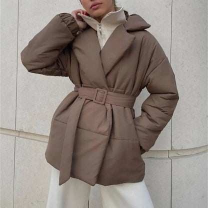 Chaqueta Gótica Lapel Belted