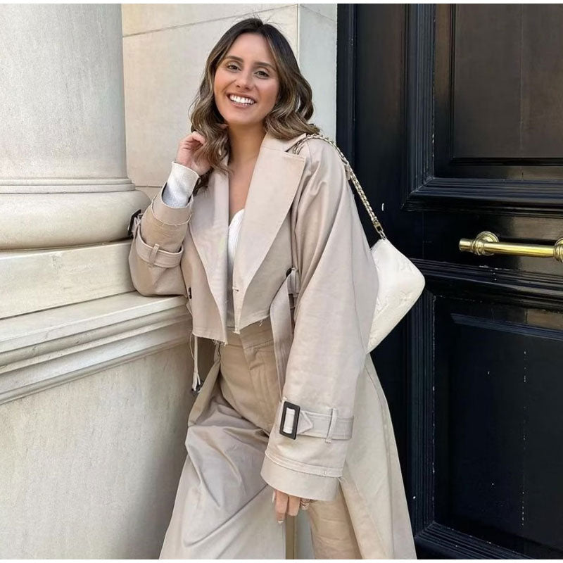 Gabardina Gótica Khaki
