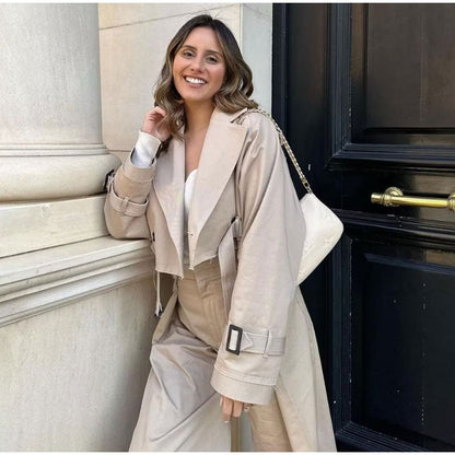 Gabardina Gótica Khaki