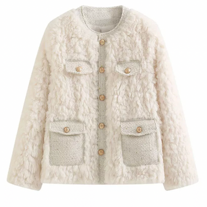Chaqueta Gótica Faux Fur
