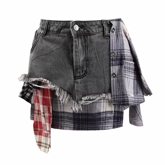 Falda Gótica Irregular Half