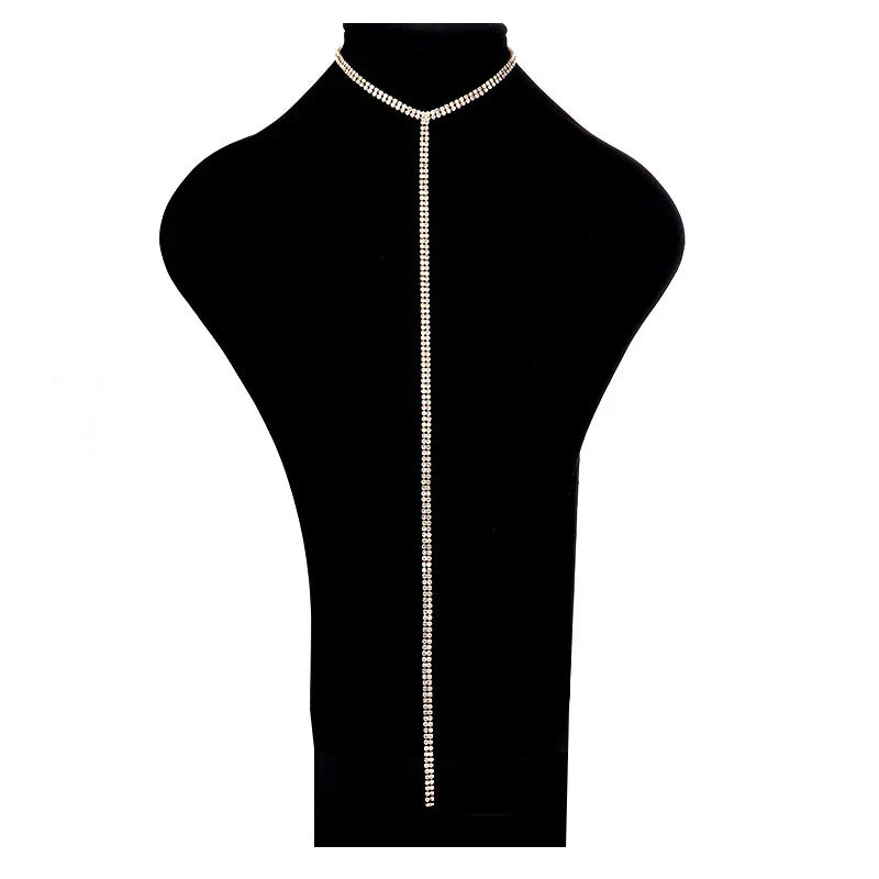 Gargantilla Rhinestone Cadena