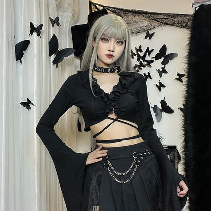 Falda Gótica Helena de Exilio