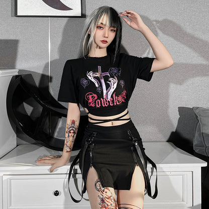 Top Gótico Selene con Tirantes