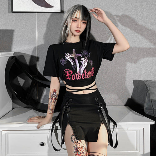 Top Gótico Selene con Tirantes