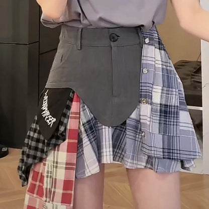 Falda Gótica Irregular Half