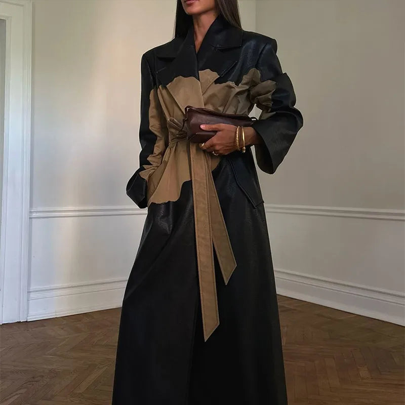 Gabardina Gótica Contrast