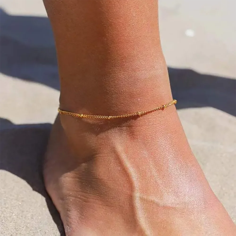 Cadena Stainless Steel Anklet
