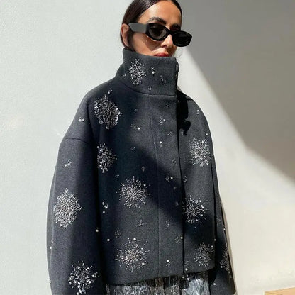 Abrigo Gótico Embroidery Loose