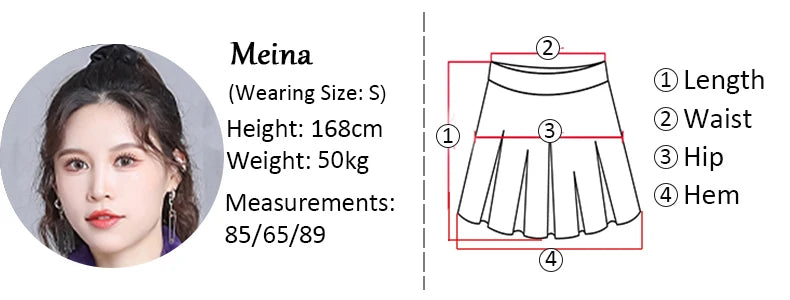 Falda Gótica Aurora Cuero Midi