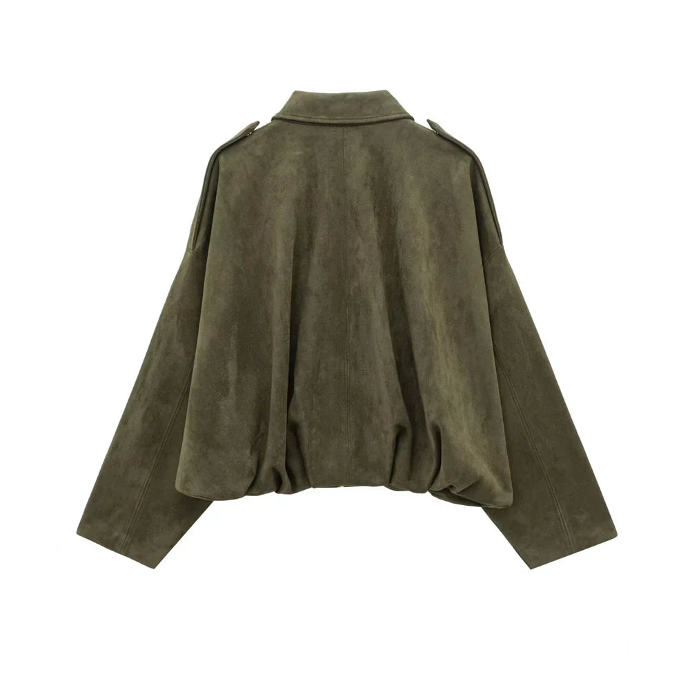 Chaqueta Gótica 's Faux Suede