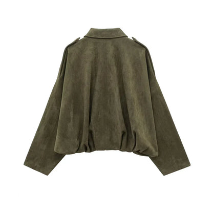 Chaqueta Gótica 's Faux Suede
