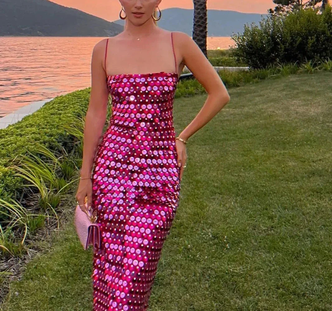 Vestido Gótico Alejandra Sequin