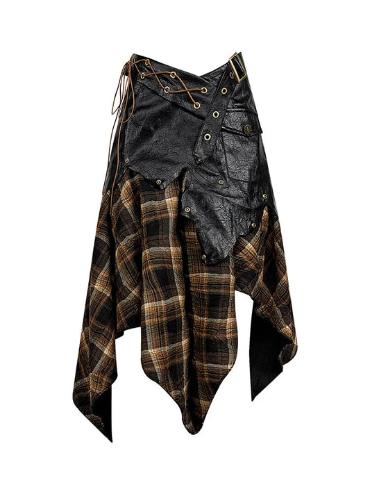 Falda Gótica Nyx de Cuadros