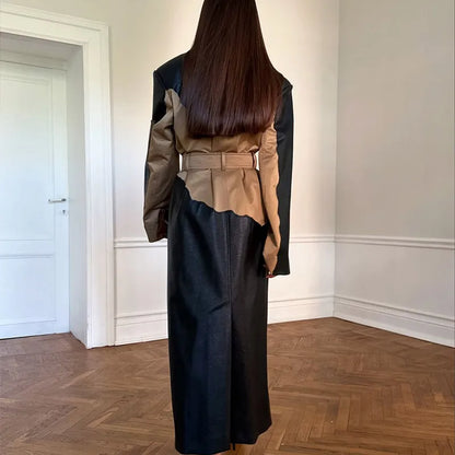 Gabardina Gótica Contrast