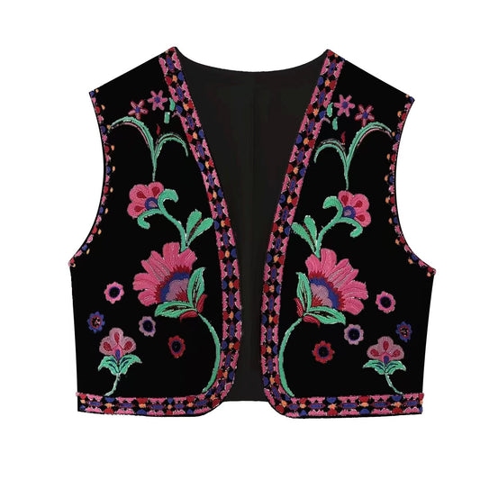 Chaqueta Gótica Embroidered Vest