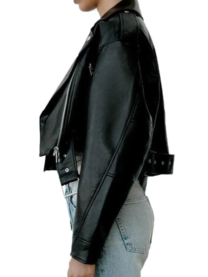 Chaqueta Gótica 's Faux PU Leather