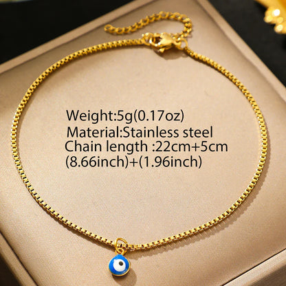 Blue Eye Anklet