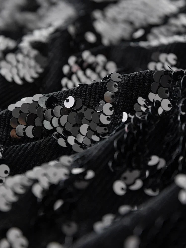 Falda Gótica Gisella Sequin