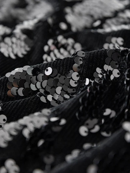 Falda Gótica Gisella Sequin