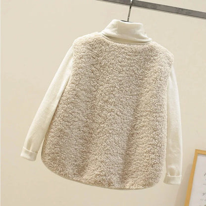 Chaqueta Gótica Two Pocket Plush Vest