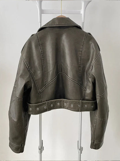 Chaqueta Gótica Biker Leather