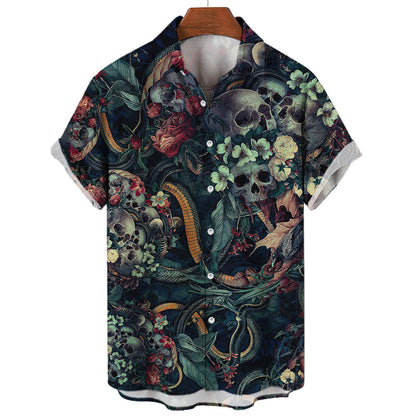 Camiseta Skull Aloha del Abismo