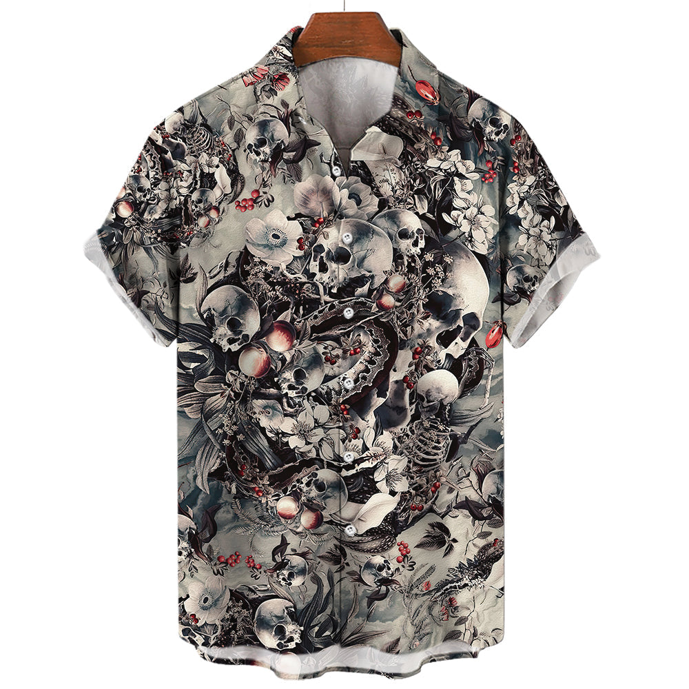 Camiseta Skull Aloha del Abismo