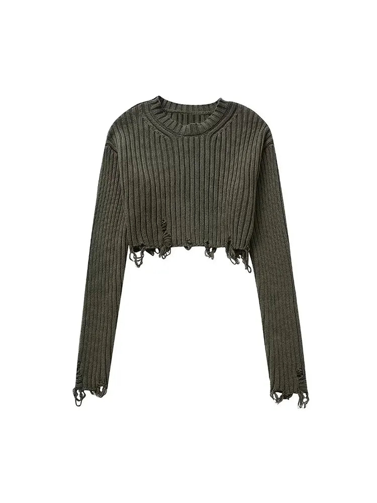 Top Gótico Elvira Corto Pullover