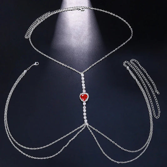 Cadena Maria Heart Chest