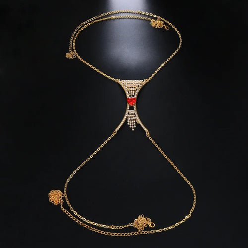 Cadena Heart Crystal Chest