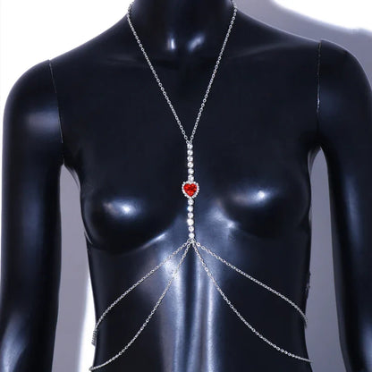 Cadena Maria Heart Chest