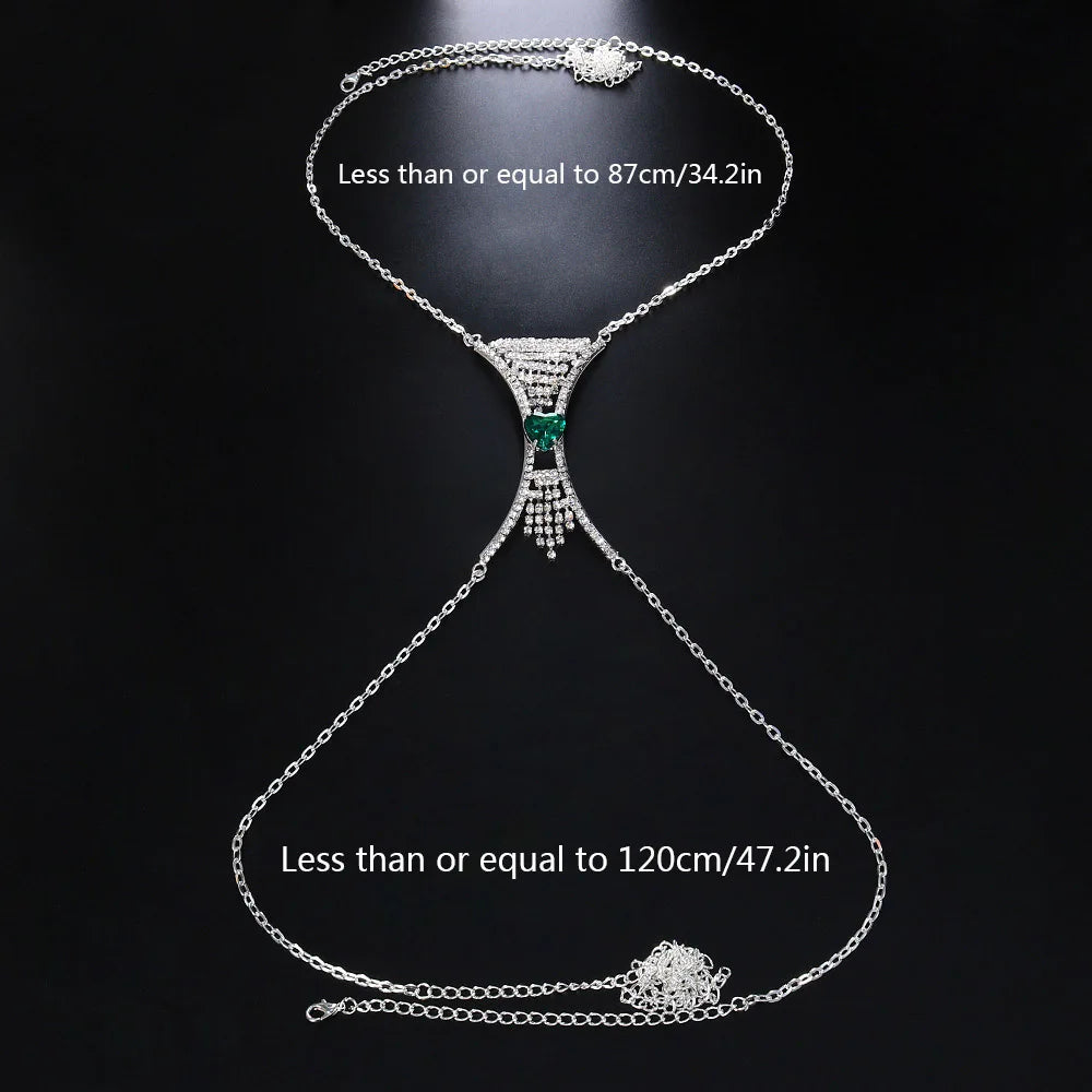 Cadena Heart Crystal Chest