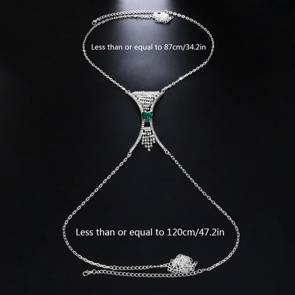 Cadena Heart Crystal Chest